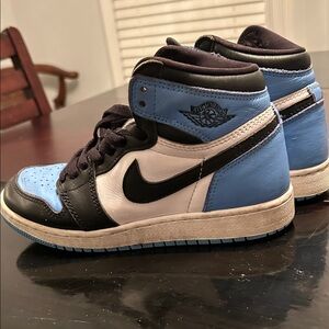 Jordan Kids' Sneakers in Blue, Black, and White